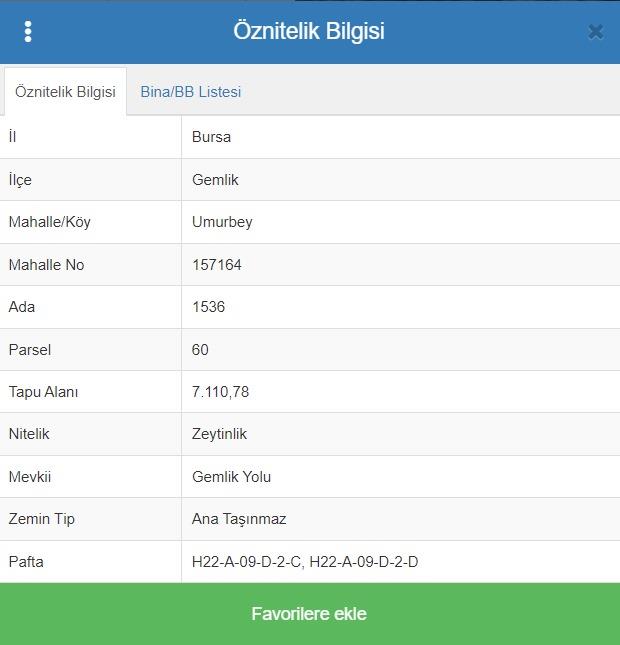 BURSA GEMLİK UMURBEY 4740 m2 SATILIK HİSSELİ ZEYTİNLİK 