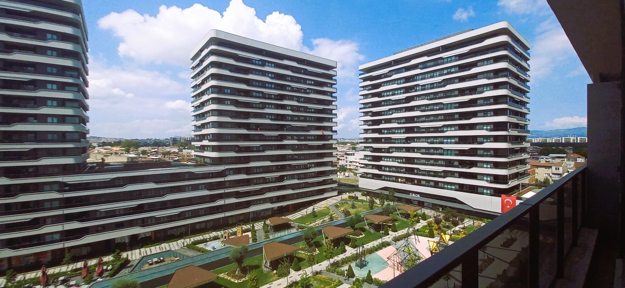  Bursa'nın gözde projesi Downtown'da Satılık geniş 2+1 daire